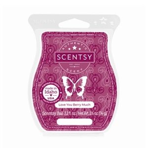 Scentsy Love You Berry Much Wax Bar